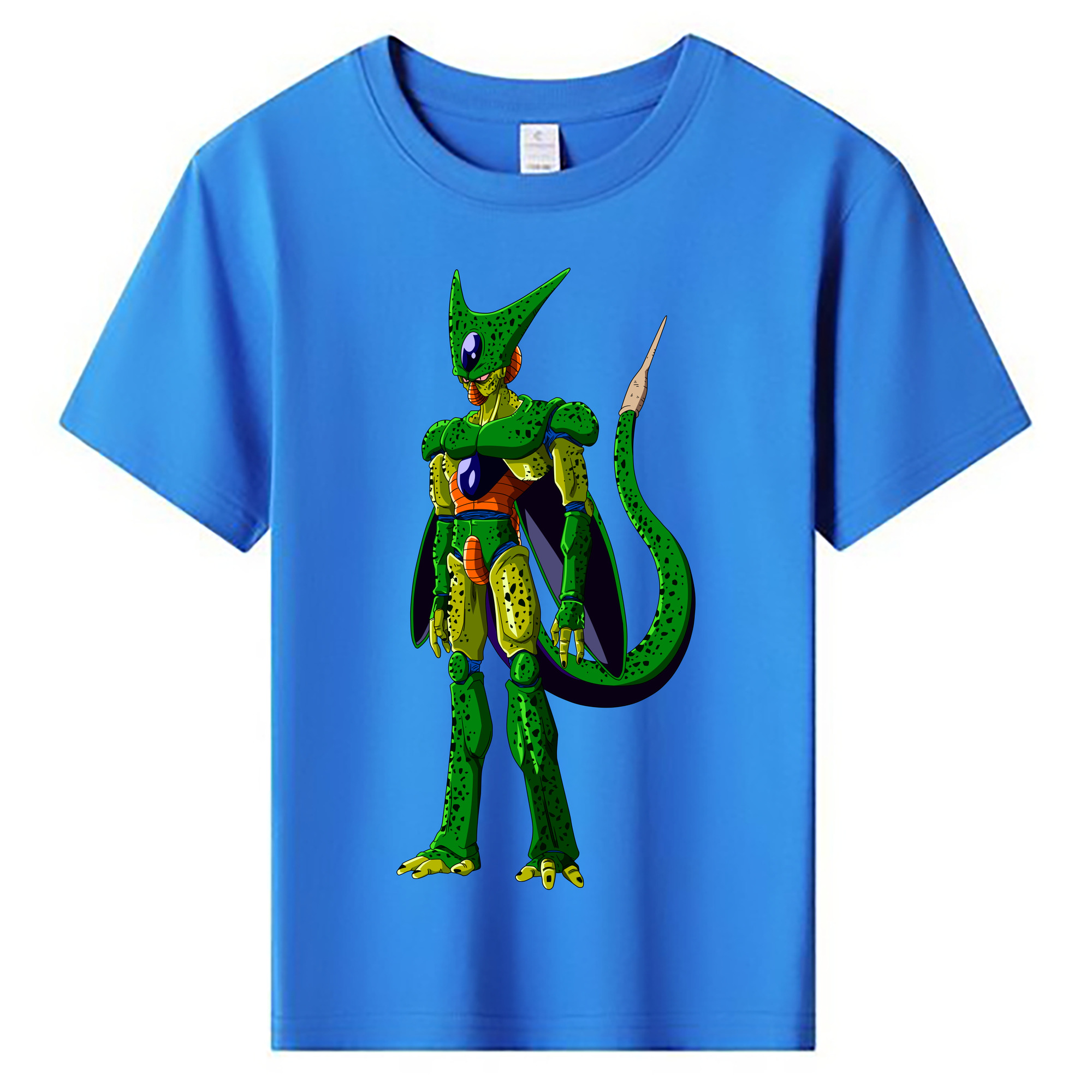 （画像用） ドラゴンボール セル DRAGON BALL Cell 綿100％キッズTシャツ（フロントプリント）
